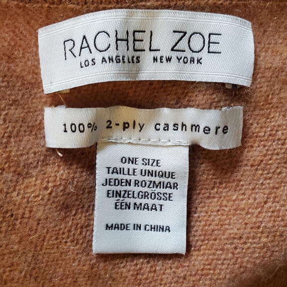 Rachel Zoe cashmere poncho - Picture 3 of 4